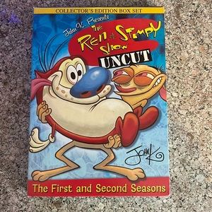 The Ren & Stimpy Show Uncut 1&2 seasons DVDs